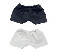 niannyyhouse 10cm 15cm 20cm Plush Doll Clothes Pants Multi-color Casual Trousers Doll Dressup (a1, 20cm)
