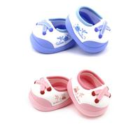 niannyyhouse 20cm Plush Doll Animal Print Shoes Length 4.9cm 8in Stuffed Toy Dressup Gift (A1)