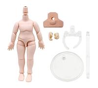 niannyyhouse DOD 10cm Doll Action Figures Body Suitable for 1/12 BJD Dolls Head Boys Girls Toys (Peach Pink-Standard Package A)