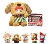 niannyyhouse Large Plush Doll Blind Box Maymei Paradise Ruins 400% Series, Stuffed Collectible Figures (6PCs)