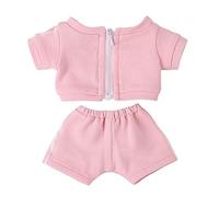 niannyyhouse Sportswear Uniforms 7.8"（20CM） Plush Doll Stuffed Figures Toys Clothes (Pink)