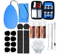Niantime Clarinet Cleaning Kit, 23 Pcs All in One with Cotton Swab, Cork Grease, Thumb Rest, Reed Case, Brush for Clarinet Care and Maintenance
