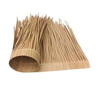 NIANTONG Artificial Thatch Roof Thatch Runner Roll Tiki Roof for Tiki Bar Hut Patio Pool Beach Hawaiian Party and Bar Decoration Patio (0.5x10m)