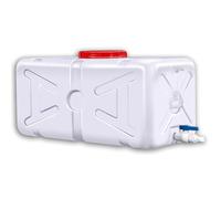 NIANTONG Water Jerry Can Plastic Water Tank Premium Portable Water Storage Outdoor Thick Plastic Jug Food Grade Water Carrier with Faucet Outdoors Camping Hiking Emergency (200L)