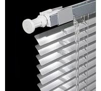 NIANXINN Aluminium Metal Venetian Blinds,No Drill,Windows Treatment Shutters,Silver,Room Darkening,Easy Fit Curtains,for Home Office Kitchen,Custom Color/Size,Width×Height (70cm x 120cm(28in x 47in)