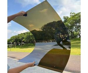 NIANXINN Polycarbonate Panel Roofing Sheets,1.2mm Brown Clear Acrylic Plastic Sheet,Strong Impact PC Endurance Board,Greenhouse Outdoor Patio Roof Shade Rain Canopy Cover (80cm x 2.5m(2.62 x 8.2ft))