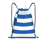 Nianyuer Gr lag Print Drawstring Backpack Gym Bag Lightweight Sport Sackpack Foldable Gym Sack S