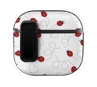 Niapessel for AirPods 4 Case, Cute Insect Animal Print Compatible with Apple Airpods 4th Generation Case for Women Men, PC Hard Shell Full Protective Case Cover