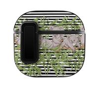 Niapessel for AirPods 4 Case, Cute Koala Bear Print Compatible with Apple Airpods 4th Generation Case for Women Men, PC Hard Shell Full Protective Case Cover