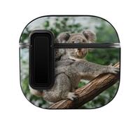 Niapessel for AirPods 4 Case, Cute Koalas Print Compatible with Apple Airpods 4th Generation Case for Women Men, PC Hard Shell Full Protective Case Cover