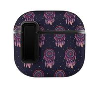 Niapessel for AirPods 4 Case, Dream Catcher Print Compatible with Apple Airpods 4th Generation Case for Women Men, PC Hard Shell Full Protective Case Cover