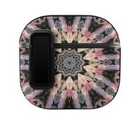 Niapessel for AirPods 4 Case, Mandala Print Compatible with Apple Airpods 4th Generation Case for Women Men, PC Hard Shell Full Protective Case Cover