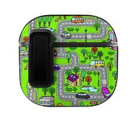Niapessel for AirPods 4 Case, Roads Cars Print Compatible with Apple Airpods 4th Generation Case for Women Men, PC Hard Shell Full Protective Case Cover