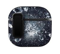 Niapessel for AirPods 4 Case, The Explosion of Ice Print Compatible with Apple Airpods 4th Generation Case for Women Men, PC Hard Shell Full Protective Case Cover