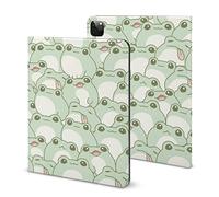 Niapessel for iPad 9th Generation Case/iPad Air 5th Generation Case/iPad Pro 11 Inch Topographic Art Print for with Pencil Holder & Stand (TPU Leather)