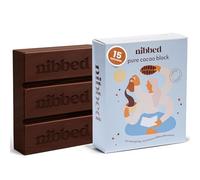 Nibbed Pure Cacao Block, 300 g | Chop, Melt & Sip Rich, Dark & Creamy Cacao | Organic, Sugar-Free Coffee Alternative for Hot Chocolate or Iced Drinks | High in Magnesium & Fibre | Single Origin