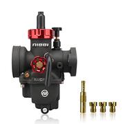 NIBBI Carburetor PE22mm, Fits 125cc-150cc Flange Motorcycle Engines, With Main Pilot jet