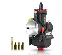NIBBI Carburetor PWK34mm,fit 350cc-400cc Motorcycle Engine with Carb Jets Motorcycle Engine with Carb Jets for Dirt Bike Mini Bike Pit Bike GY6 ATV