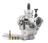 NIBBI PE17mm Carburetor for 80cc-100cc Flange Motorcycle Engine Carburetor with Carb Jets