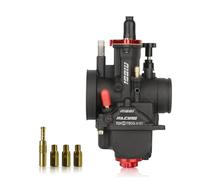 NIBBI PWK24mm Carburetor with Carb Jets, Fit 125cc-150cc YAMAHA KAWASAKI SUZUKI Apollo SSR TTR SYM TAOTAO Atv Dirt Bike Pit Bike GY6 Motorcycle Moped (PWK-24mm)