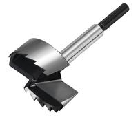 NIBBLAX 2-1/2 Inch Forstner Drill Bit for Woodworking, 2-1/2" Forstner Bit Wood Drill Bits for Holes, Hinge Cutter for Hard Wood, Plastic, Plywood HEX Shank