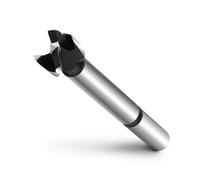 NIBBLAX 7/16" Forstner Bit for Wood, 7/16 Inch (Dia.) Wood Drill Bit Forstner Bits for Woodworking, Round Shank
