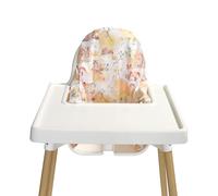 Nibble & Rest Highchair Cushion Cover for Inflatable Cushion, Compatible For Antilop Highchair Accessories, Stain-Proof&Wipeable Cushion Cover(Cushion NOT Included)(Cc_woodland Animals)