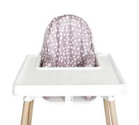 Nibble & Rest Highchair Cushion Cover for Inflatable Cushion, Compatible For Antilop Highchair Accessories, Stain-Proof&Wipeable Cushion Cover(Cushion NOT Included)(cc_fawndots)