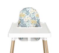 Nibble & Rest Highchair Cushion Cover for Inflatable Cushion, Compatible For Antilop Highchair Accessories, Stain-Proof&Wipeable Cushion Cover(Cushion NOT Included)(Inthemeadow)
