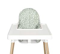 Nibble & Rest Highchair Cushion Cover for Inflatable Cushion, Compatible For Antilop Highchair Accessories, Stain-Proof&Wipeable Cushion Cover(Cushion NOT Included)(sagedots)