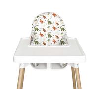 Nibble & Rest Highchair Cushion Cover for Inflatable Cushion, Compatible For Antilop Highchair Accessories, Stain-Proof&Wipeable Cushion Cover(Cushion NOT Included)(cc_dinosaurdays)