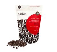 Nibble Simply 1kg Divinely Dark Madagascan Chocolate Chips, 81% Cocoa Mass - Single Origin - Vegan - No Refined Sugar