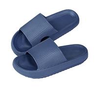 NIBESSER Cloud Sliders Women Men Comfy Non-Slip Pillow Slippers with Thick Sole, Quick-drying Soft Bathroom Slippers Pool Slides Summer Massage House Shower Shoes for Indoor & Outdoor