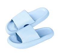 NIBESSER Cloud Sliders Women Men Comfy Non-Slip Pillow Slippers with Thick Sole, Quick-drying Soft Bathroom Slippers Pool Slides Summer Massage House Shower Shoes for Indoor & Outdoor