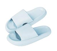 NIBESSER Cloud Sliders Women Men Comfy Non-Slip Pillow Slippers with Thick Sole, Quick-drying Soft Bathroom Slippers Pool Slides Summer Massage House Shower Shoes for Indoor & Outdoor