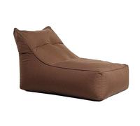 NIBHZ Bean Bag Chairs (No Filler), Soft Cotton Linen Bean Bag Chair Fluffy Lazy Sofa, Comfy Cozy BeanBag Chair for Small Spaces, Bedroom, Living Room, Dorm,brown-90x70x70cm