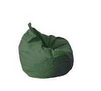 NIBHZ Big Bean Bag Chairs for Adults, Bean Bag Chairs for Adults,(No Filler) Durable and Comfortable Chair Pv Bean Bag Sofas Fake Sofa Living Room Sofa Bed Large Bean Bag Chairs,dark green-90cmx110cm