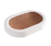 NIBHZ Cat Scratching Post Natural Sisal Cat Scratcher, Cat Scratch Pad for Indoor Cats Adults or Kittens