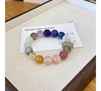 NIBHZ Natural glass bracelets, bracelet bracelets bracelets of colored women and girls,Duobao bracelet
