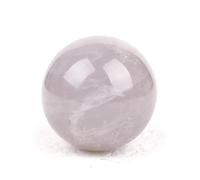 NIBHZ Natural Raw Crystal - Crystal Sphere, Decorative Ornament, Energy Ball - Home Décor,C,50~60mm