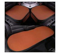 Niblido Breathable & Anti-Slip Cotton Car Seat Covers, Non-slip Car Seat Pad for Summer: Breathable and Refreshing, Ice Pack for Car Seat, Car Seat Cover for Summer Heat (brown, Fullset)