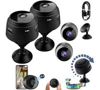 Niblido Camtrix Magnetic Mini Security Camera, Mini 1080p Camera HD Wireless Magnetic Security Camera, Mini Camera Wireless WiFi Hidden Camera for Home Indoor,Secret House Camera (2PC)