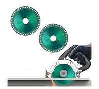 Niblido Indestructible Disc 2.0 - Diamond Cutting Wheels, 4" x 1/25" x 4/5", Compatible with Angle Grinder, 60# Grit, High Manganese Steel Matrix