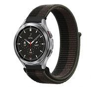 Niboow 22mm Strap for Samsung Galaxy Watch 3 45mm/Galaxy Watch 46mm/Gear S3 Frontier/Gear S3 Classic/Gear S, Nylon Soft Watch Band for Xiaomi Watch 2 Pro/Watch S1/Watch S1 Active/Mi Watch - Grey/Green