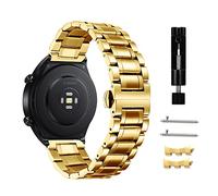 Niboow Metal 22mm Strap for Xiaomi Watch S5 46mm, Xiaomi Watch 5 (Gold)