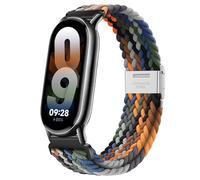 Niboow Strap Compatible with Xiaomi Smart Band 10/9 / 8, Women Men Children Elastic Nylon Breathable Braided Watch Bands for Xiaomi Mi Band 10/9 / 8 - Camouflage Colorful