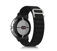 Niboow Strap for Google Pixel Watch 3 41mm 2024 / Pixel Watch 2 2023 / Pixel Watch 2022, Men Women Nylon Titanium G-Hook Watch Band for Google Pixel Watch 3 41mm / Pixel Watch 2 / Pixel Watch - Black