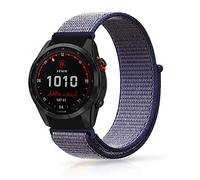 Niboow Strap QuickFit 26mm for Garmin Epix 2 Pro 51mm, Nylon Lightweight Breathable Watch Band for Garmin Fenix 7X Pro Solar/Fenix 7X/6X GPS/6X Pro/6X Sapphire GPS/5X Sapphire/5X GPS - Blue