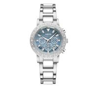 NIBOSI Women's Watches Analog Quartz Ladies Wrist Watches with Date Diamond Rose Gold Dial Luxury Waterproof Watch for Wrists Female Designer Dress Watches for Women(Silver Blue)