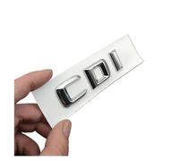 NIBOTT 3D ABS Black C 220 C200 Logo Letters Car Trunk Badge Decal Fit For Mercedes Benz C220 W204 W205 C220 Emblem Sticker Accessories(Chrome 14-16GwI)